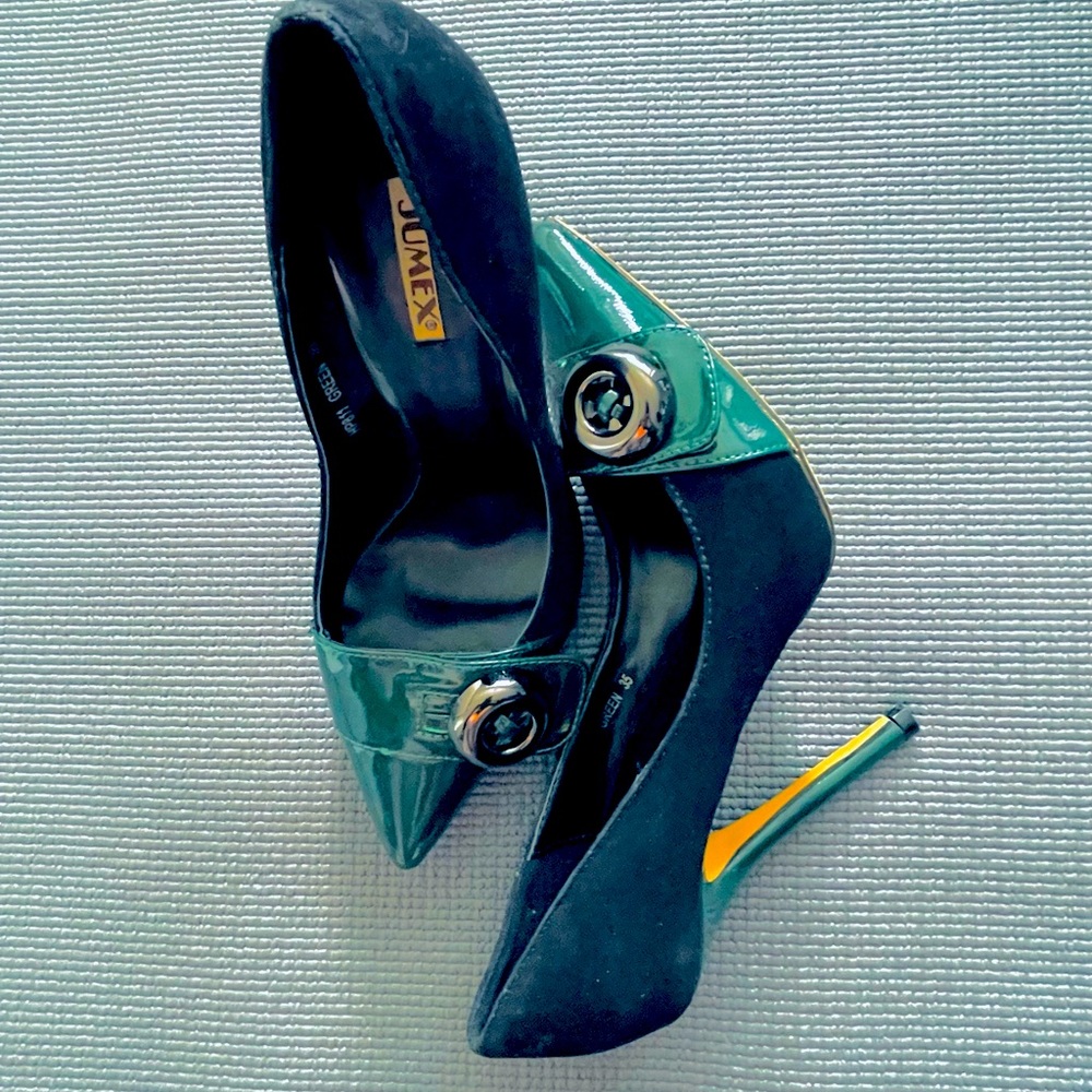Green heels